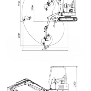 18履帶挖掘機