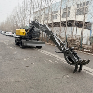 120型輪式挖掘機